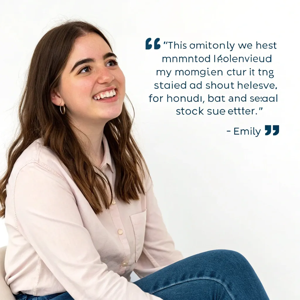 Testimonial from Emily